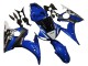 Carénages Moto Yamaha YZF R6 2003-2004 - Bleu Blanc Noir Brillant Yamalube