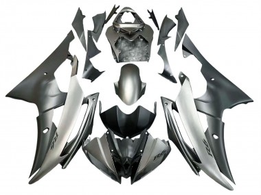 Carénages Moto Yamaha YZF 600 R6 2008-2016 - Argent Gris