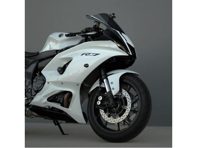 Carénages Moto Yamaha YZF R7 2021-2024 - Blanc Brillant