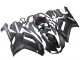 Carénages Moto Kawasaki ZX6R 2007-2008 - Noir Mat Jaune Logo Ninja
