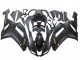 Carénages Moto Kawasaki ZX6R 2007-2008 - Noir Mat Jaune Logo Ninja