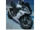 Carénages Moto Kawasaki ZX6R 2019-2022 - Blanc Noir Fibre de Carbone