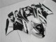 Carénages Moto Kawasaki ZX6R 2009-2012 - Noir Brillant Blanc