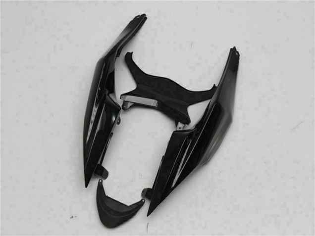 Carénages Moto Kawasaki ZX6R 2009-2012 - Noir Brillant Blanc