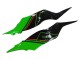 Carénages Moto Kawasaki ZX6R 2019-2022 - Vert Noir Brillant Rouge