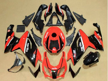 Carénages Moto Aprilia RS125 2006-2011 - Rouge Noir Brillant Blanc