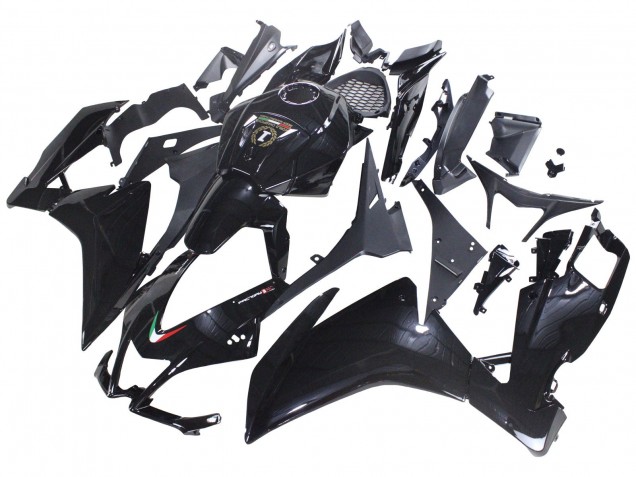 Carénages Moto Aprilia RS4 50 125 2012-2018 - Noir Brillant