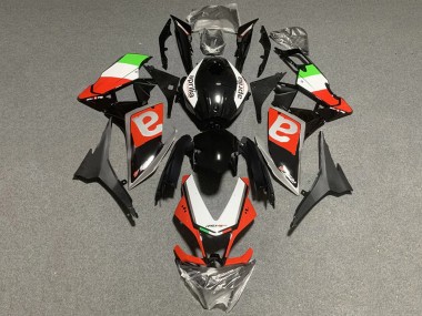 Carénages Moto Aprilia RS4 50 125 2012-2018 - Blanc Vert Rouge Noir Brillant
