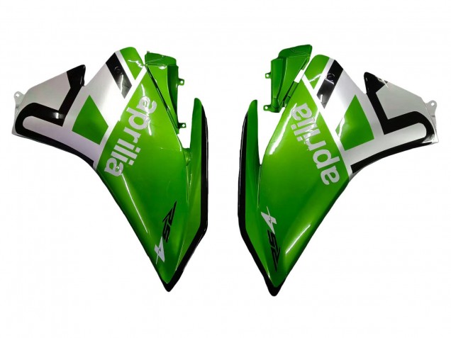 Carénages Moto Aprilia RS4 50 125 2012-2019 - Blanc Vert Noir Brillant