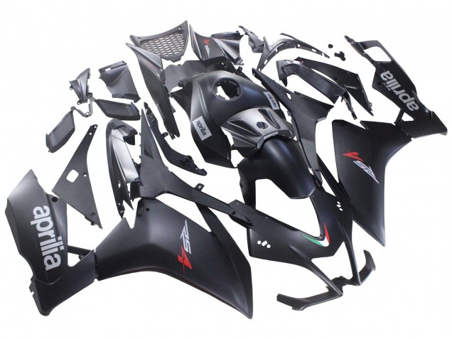 Kits Carénage Moto ABS Aprilia RS4 50 125 2012-2019 - Noir Mat