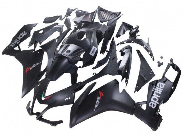 Kits Carénage Moto ABS Aprilia RS4 50 125 2012-2019 - Noir Mat