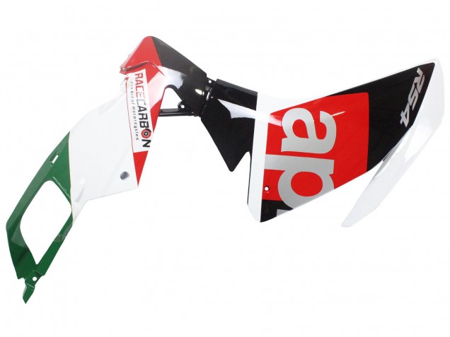 Carénages Moto Aprilia RS4 50 125 2012-2019 - Blanc Rouge Vert Noir Brillant