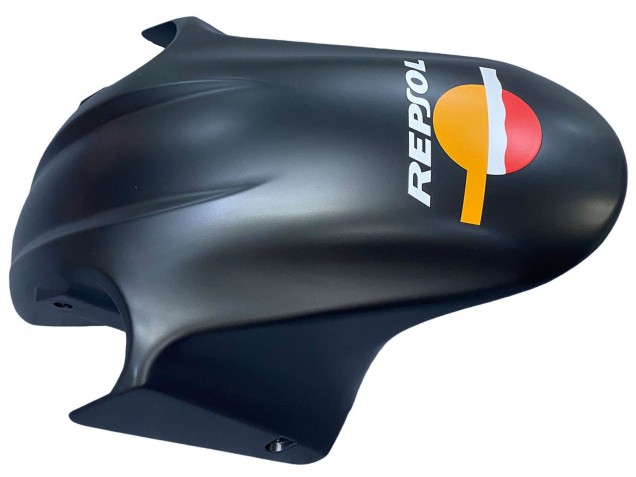 Carénages Moto Honda CBR600 F4i 2004-2007 - Noir Mat Orange Rossi