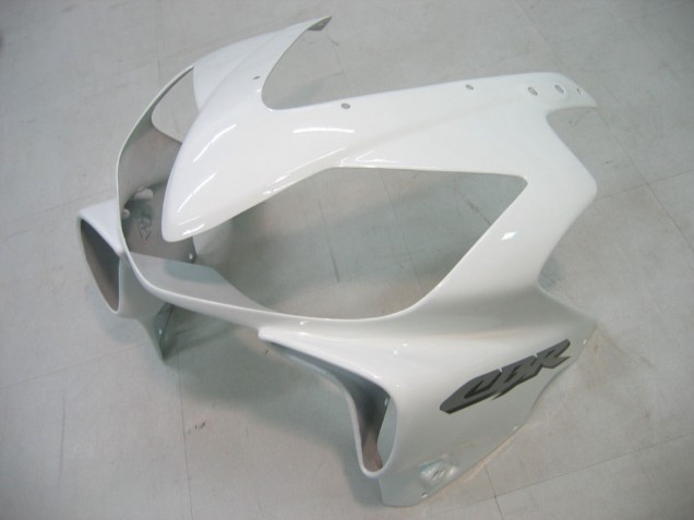 Carénage Moto Honda CBR600 F4i 2004-2007 - Blanc Noir Brillant