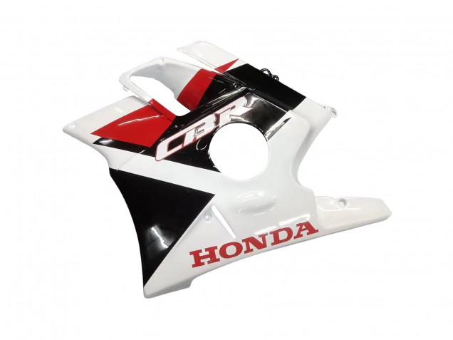 Carénages Moto Honda CBR600 F2 1991-1994 - Blanc Rouge Noir Brillant