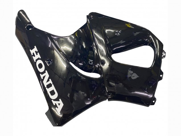 Carénages Moto Honda CBR900RR 919 1998-1999 - Noir Brillant Blanc Décalque