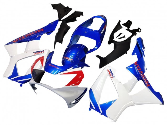 Carénages Moto Honda CBR900RR 929 2000-2001 - Blanc Bleu Rouge HRC