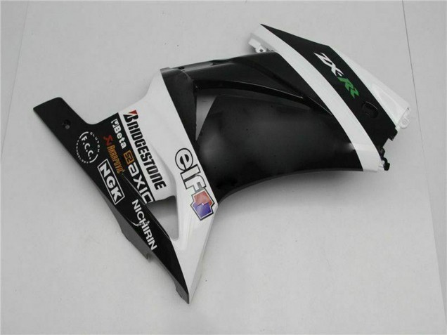 Carénages Moto Kawasaki EX250 2008-2012 - Blanc Noir Vert