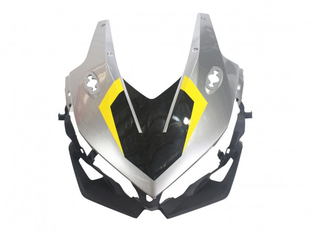 Carénages Moto Honda CBR500R 2022-2023 - Argent Jaune Noir Brillant