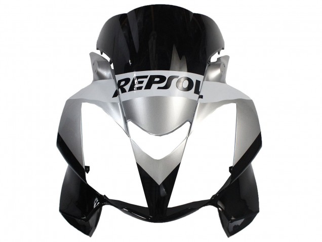 Carénages Moto Honda VFR 800 2002-2013 - Argent Noir Brillant Repsol