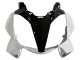 Carénages Moto Honda VFR 800 2002-2013 - Blanc Perle Noir Brillant Décalque