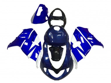 Carénages Moto Suzuki TL1000R 1998-2003 - Bleu Blanc Noir Brillant