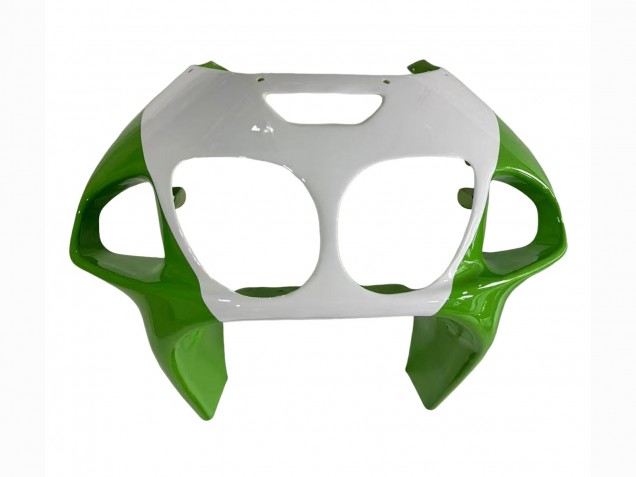 Carénages Moto Kawasaki ZX7R 1996-2003 - Blanc Vert Bleu