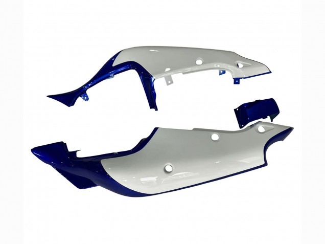 Carénages Moto Kawasaki ZX7R 1996-2003 - Blanc Vert Bleu