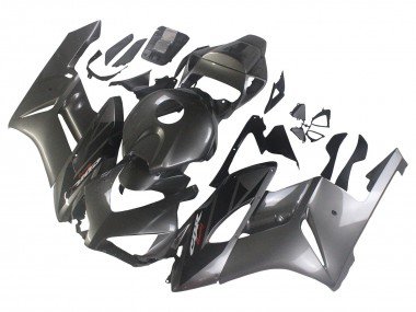 Carénages Moto Honda CBR1000RR 2004-2005 - Gris Brillant Noir Brillant