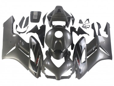Carénages Moto Honda CBR1000RR 2004-2005 - Gris Brillant Noir Brillant
