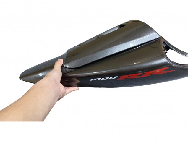 Carénage Moto Honda CBR1000RR 2004-2005 - Argent Noir Brillant