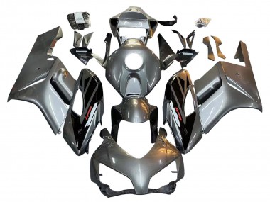 Carénage Moto Honda CBR1000RR 2004-2005 - Argent Noir Brillant