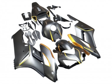 Carénages Moto Honda CBR1000RR 2004-2005 - Gris Mat Or