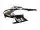 Carénages Moto Honda CBR1000RR 2008-2011 - Noir Brillant Blanc Repsol 93