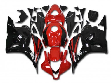 Kits Carénage Moto Honda CBR600RR 2009-2012 - Rouge Noir Brillant