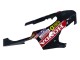 Carénages Moto Honda CBR1000RR 2008-2011 - Rouge Blanc Noir Brillant Courses