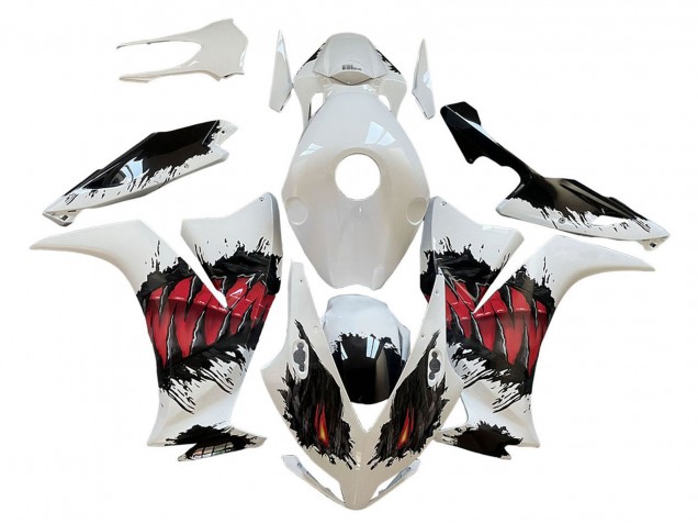 Carénages Moto Honda CBR1000RR 2012-2016 - Blanc Rouge Noir