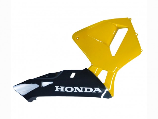 Carénages Moto Honda CBR600RR 2003-2004 - Jaune Noir Brillant
