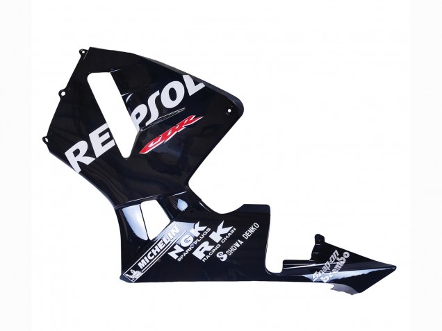 Carénages Moto Honda CBR600RR 2003-2004 - Noir Brillant Blanc Repsol