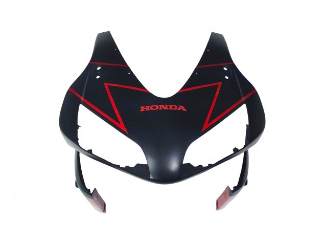 Carénages Moto Honda CBR600RR 2003-2004 - Rouge Noir Brillant Noir Mat