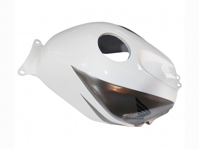 Carénages Moto Honda CBR600RR 2003-2004 - Blanc Noir Mat Courses