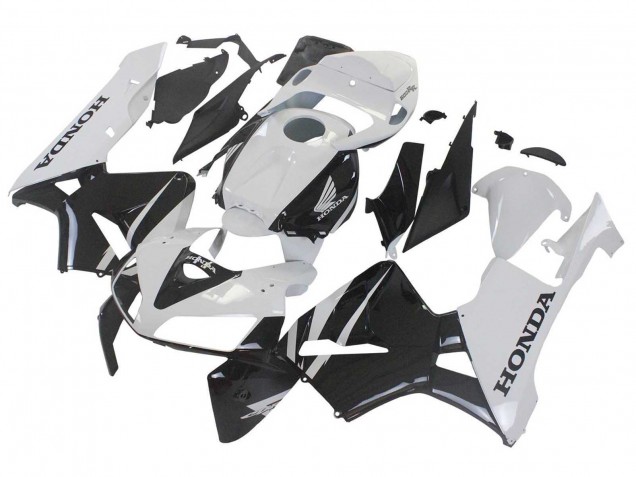Carénages Moto Honda CBR600RR 2005-2006 - Noir Blanc
