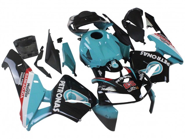 Carénages Moto Honda CBR600RR 2005-2006 - Bleu Clair Noir 35