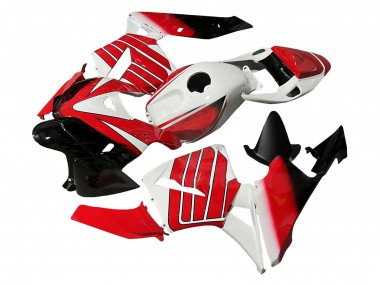Carénage Moto Honda CBR600RR 2005-2006 - Rouge Blanc Noir