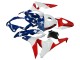 Carénages Moto Honda CBR600RR 2007-2008 - Blanc Bleu Rouge Étoile
