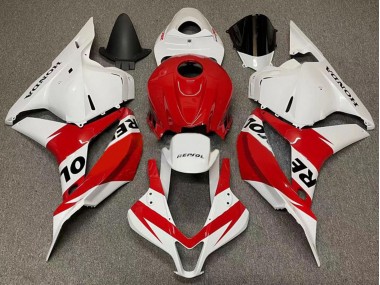 Carénages Moto Honda CBR600RR 2007-2008 - Blanc Rouge Repsol