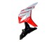 Carénage Moto Honda CBR600RR 2007-2008 - Blanc Rouge Noir Brillant