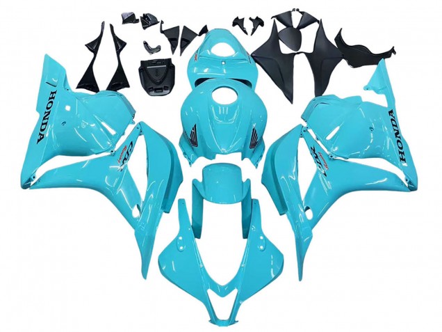 Carénages Moto Honda CBR600RR 2009-2012 - Bleu Clair Courses