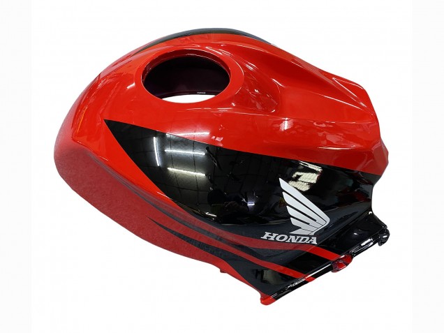 Carénages Moto Honda CBR600RR 2009-2012 - Rouge Noir Brillant Noir Mat Bande