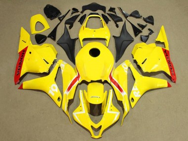Carénages Moto Honda CBR600RR 2009-2012 - Jaune Rouge Blanc Repsol